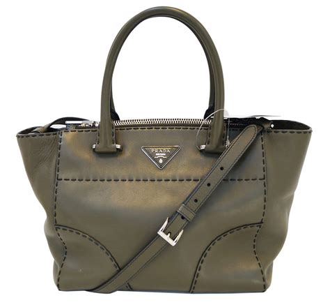 prada calf leather bags|genuine leather prada bags.